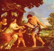 Pietro da Cortona Romulas and Remus Brought Back by Faustulus China oil painting reproduction